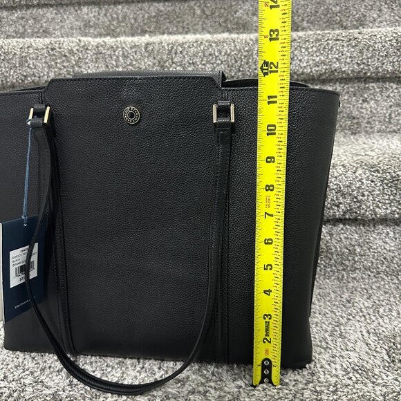 NEW Cole Haan Everyday Grand Series Black Leather Tote Bag Top Zip, Retails $310 - Picture 14 of 16